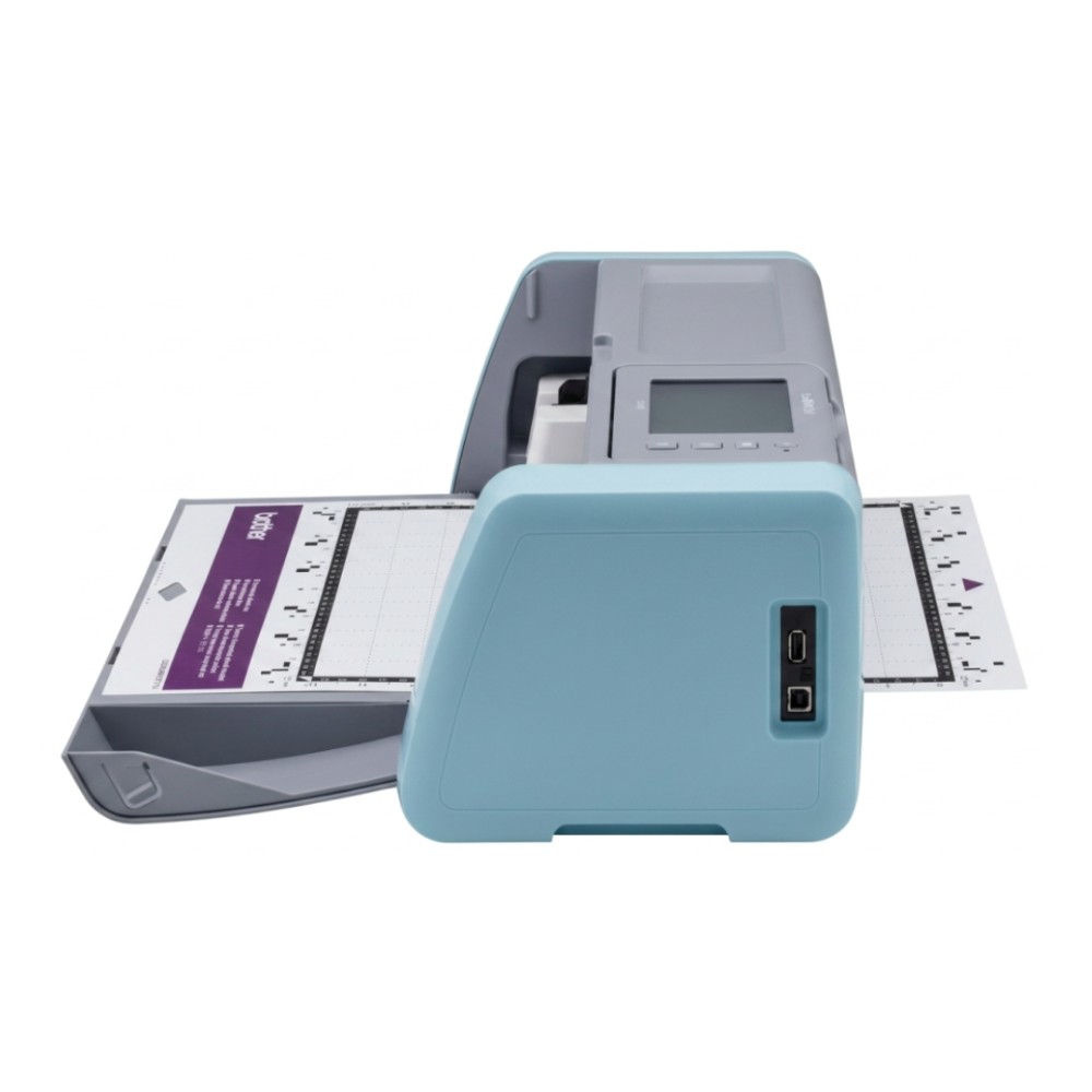 Máquina de Corte Brother ScanNCut SDX125V, 220V, Wi-Fi, Scanner 600 DPI, Corte até 3 mm, Azul