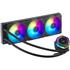 Water Cooler Cooler Master MasterLiquid 360 ION, Fans 120mm, Intel, AMD, 3 Fans, 120mm, ARGB, Preto