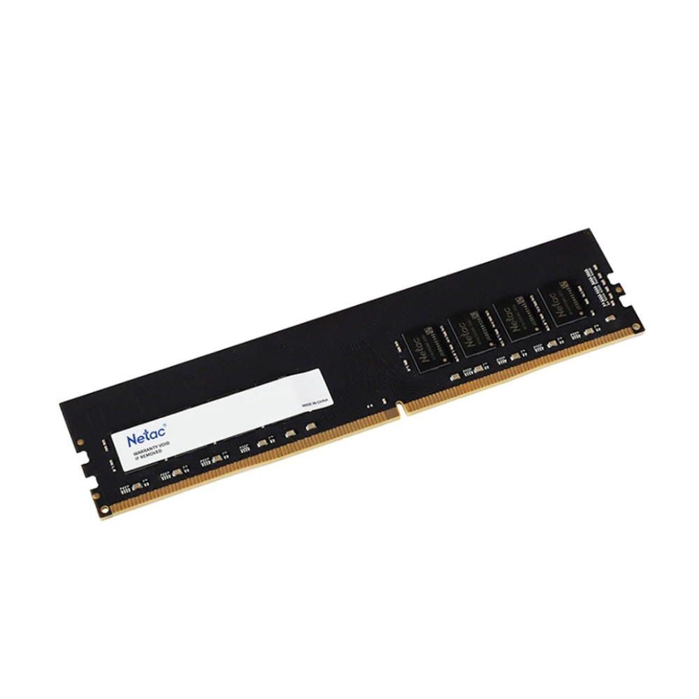 Memória RAM Netac 16GB, DDR4 3200MHz, UDIMM, CL16, PC4-25600, Basic