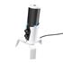 Microfone Gamer Trust GXT 258W FYRU, 200 Ohm, 130 Db, 1.8m, USB, Branco