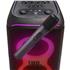 Microfone JBL PartyBox Sem Fio Duplo, 6h Reprodução, Alcance de 10m, Preto