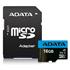 Cartão de Memória Adata Premier MicroSD, 16GB, Classe 10, com Adaptador SD