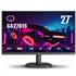Monitor Gamer Cooler Master GA2701S 27&#34;, IPS, Full HD, 100Hz, 1ms, Adaptive Sync, HDMI e VGA, Preto
