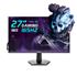 Monitor Gamer Redragon Mirror 27&#34;, IPS, Full HD, 165Hz, 1ms, FreeSync, HDMI e Display Port, Preto