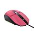 Mouse Com Fio Gamer Trust GXT 109P Felox, ABS, UBS 2.0, 6 Botões, DPI 6.400, Rosa