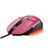 Mouse Com Fio Gamer Trust GXT 109P Felox, ABS, UBS 2.0, 6 Botões, DPI 6.400, Rosa