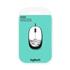 Mouse Logitech M105, 1000 DPI, 3 Botões, USB, Branco