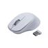 Mouse Sem Fio C3Tech Dual Mode M-BT200WH, 1600 DPI, 3 Botões, Branco