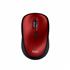 Mouse Trust Yvi+ Silent Wireless, Compacto, Silencioso, Sem Fio, Até 12 Meses de Bateria, 800/1600 DPI Vermelho e Preto