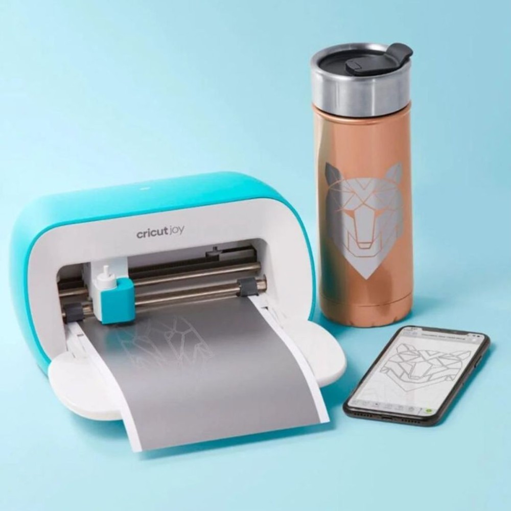 OPENBOX Cricut Joy Máquina de Corte Inteligente Portátil, Bluetooth, 110–220V, 13,9 cm de Largura de Corte, Turquesa