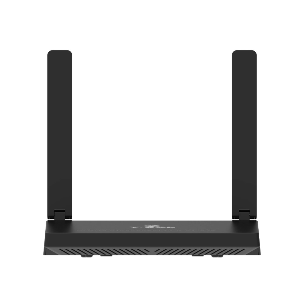 ONT XPON VSOL, HG3232AX30-H, Wi-Fi 6, AX3000, EasyMesh, Gigabit, Dual Band, Preta