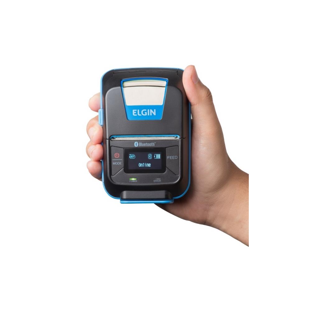 OPENBOX Impressora Portátil Térmica Elgin RM22 Bluetooth