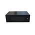 OPENBOX Mini Rack Max Eletron 4040, 19 Pol, 3u X 350mm, Acrílico, Com 2 Chaves, Preto