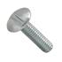 Parafuso lentilha com fenda 1/4x1/2 unc zincado Pacote 100 U
