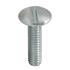 Parafuso lentilha com fenda 1/4x1/2 unc zincado Pacote 100 U