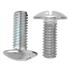 Parafuso lentilha com fenda 1/4x1/2 unc zincado Pacote 100 U