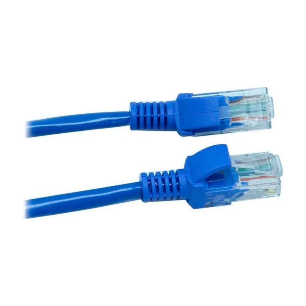 Cabo de Rede Prysmian Patch Cord CAT6, U/UTP, LSZH, 24 AWG, RJ45, 5 Metros, Azul, 10718534