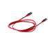 Patch Cord  2Flex, UTP, Cat5E, 5 metros, vermelho - 2F-CAT5-5M-RED