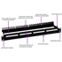 Patch Panel Linkeo Legrand, Cat5e, RJ45, 24 portas, Carbono, 19&#34;, 1U, Preto