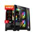 PC Gamer Ryzen 5 5500, RX 6600 8GB, 16GB DDR4, SSD 256GB NVMe, Fonte 650W, Gabinete RGB