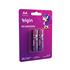 Pilha Recarregável Elgin 2700mAh, Tipo AA, 2700mAh, Kit Com 2 Unidades