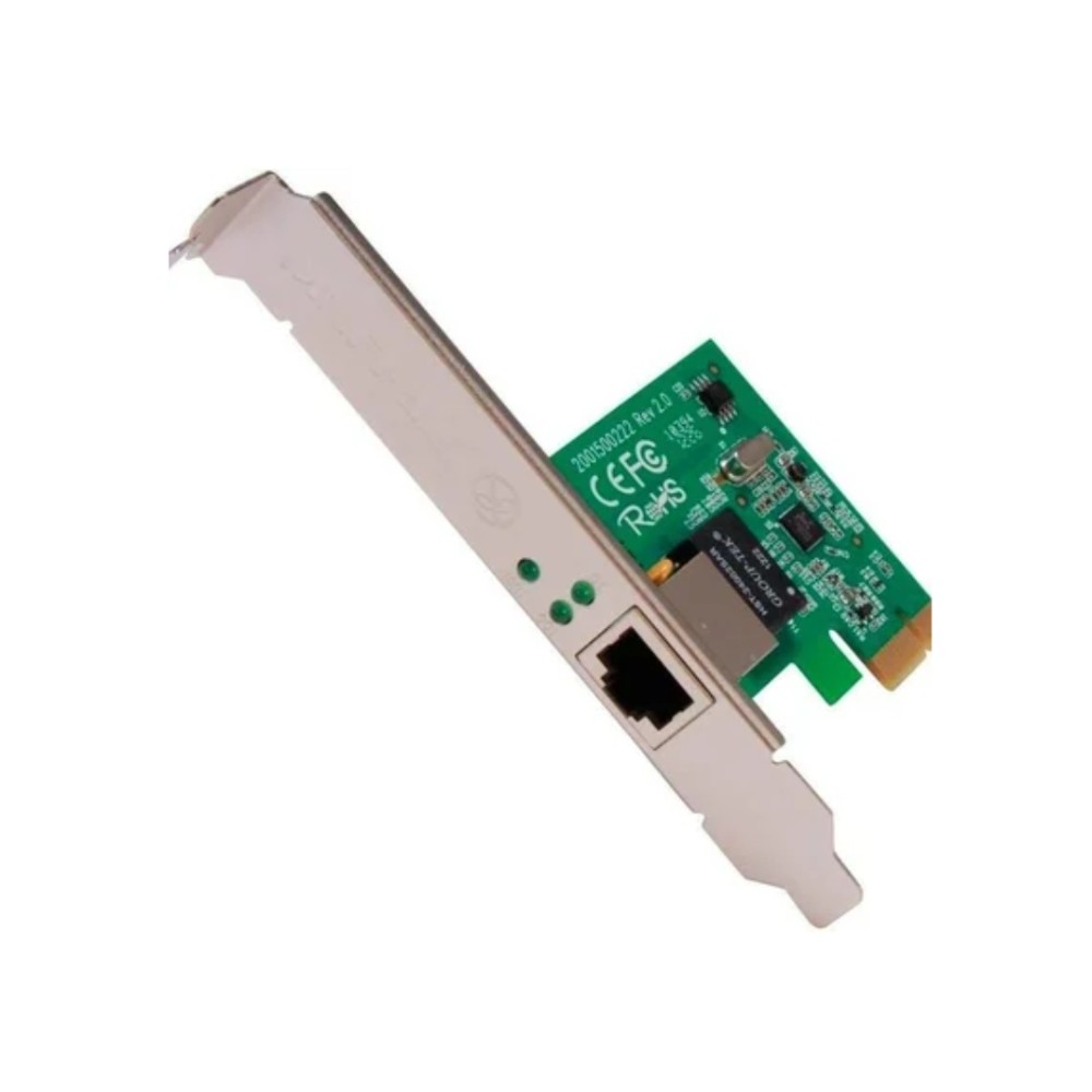 Placa de Rede PCI Express, TP-Link, Gigabit Ethernet, 10/100/1000 Mbps, RJ45, TG-3468