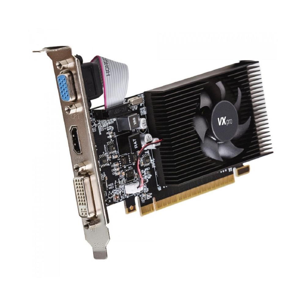 Placa de Vídeo VXpro NVIDIA GeForce GT740LP, 4GB, 128Bit, DDR3, VXGT740LP-4GD3
