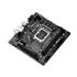 Placa Mãe ASRock H610M-HVS, Chipset H610, Intel LGA 1700, mATX, DDR4, Preto