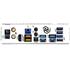 Placa Mãe ASRock X670E Taichi Carrara, Wi-Fi 6E, Chipset X670, AMD AM5, ATX, DDR5