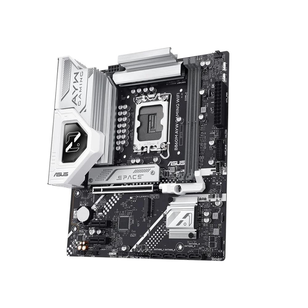 Placa-Mãe ASUS B860M AYW GAMING WIFI, Intel B860, LGA1851, DDR5, Wi-Fi 6
