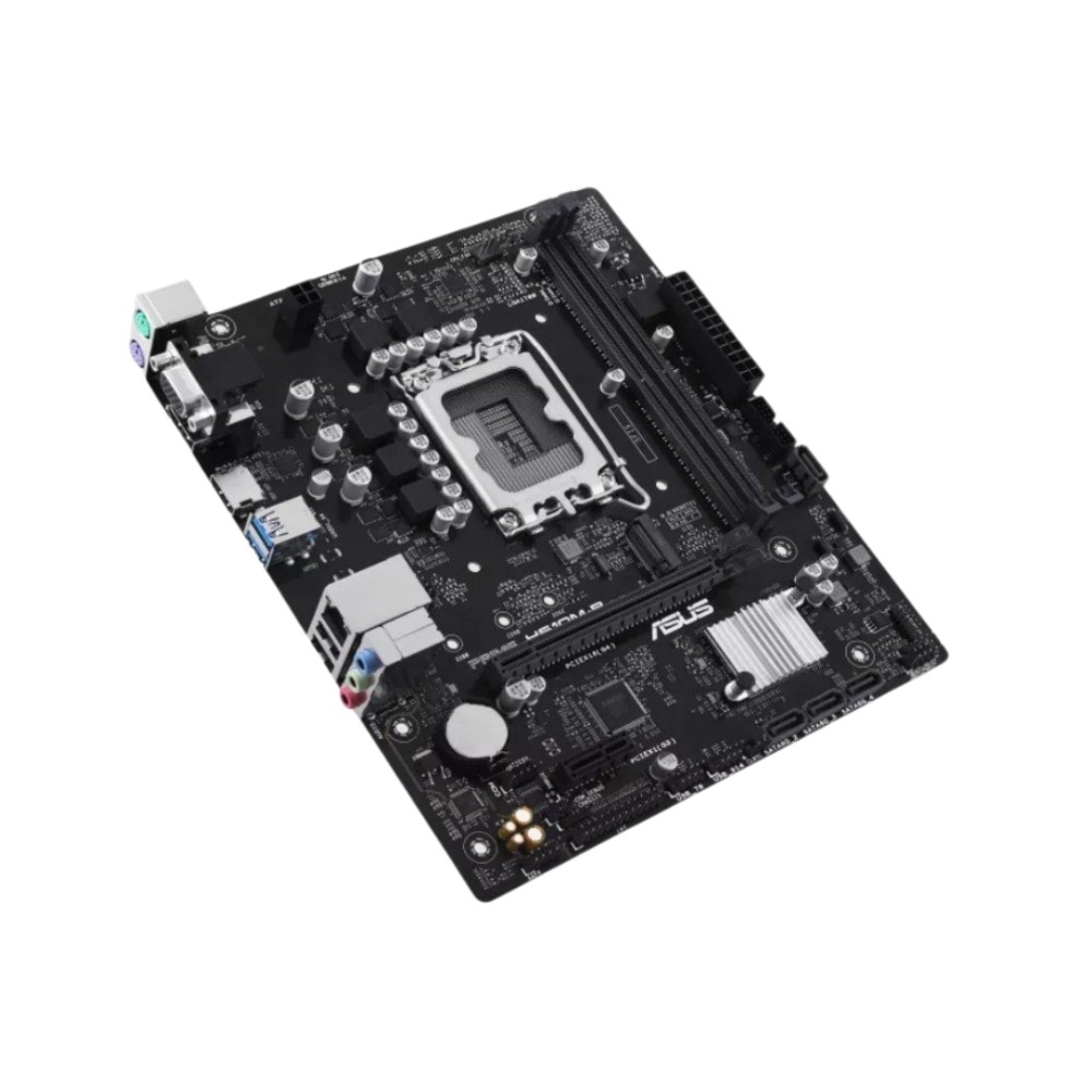 Placa-mãe ASUS Prime H610M-R, Socket LGA1700, Chipset Intel H610, mATX, DDR4, Preto