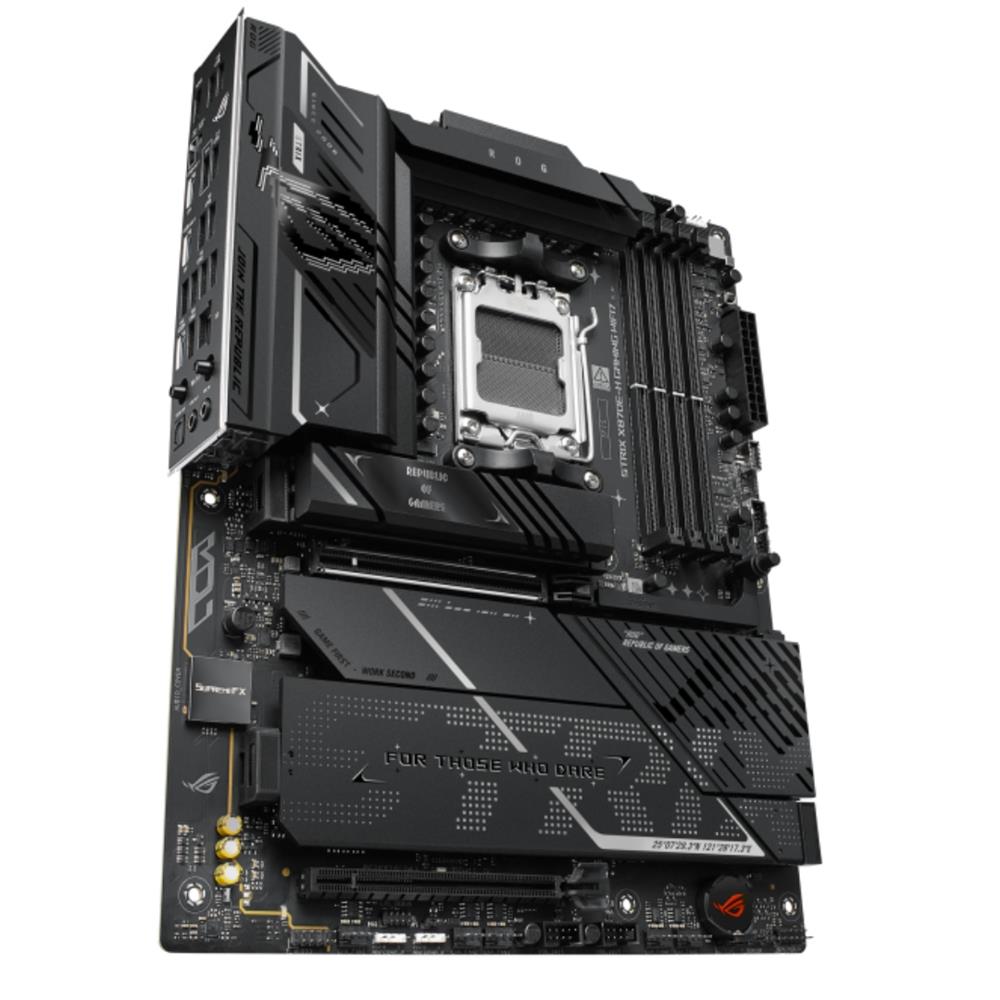 Placa Mãe Asus ROG Strix X870E-H Gaming WiFi7, Chipset X870E, AMD AM5, ATX, DDR5