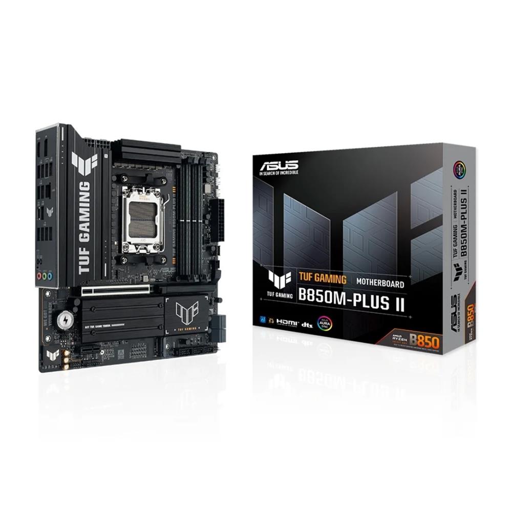 Placa Mãe ASUS TUF B850M-PLUS WIFI, AMD AM5 , m-ATX, DDR5, Wi-fi 6e, Preto