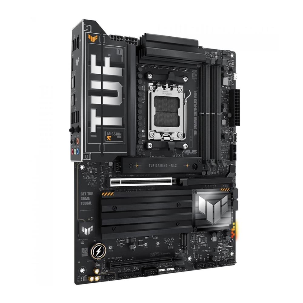 Placa Mãe Asus TUF Gaming X870-Plus WiFi, Chipset X870, AMD AM5, WiFi 7, ATX, DDR5 - 90MB1IU0-M0EAY0