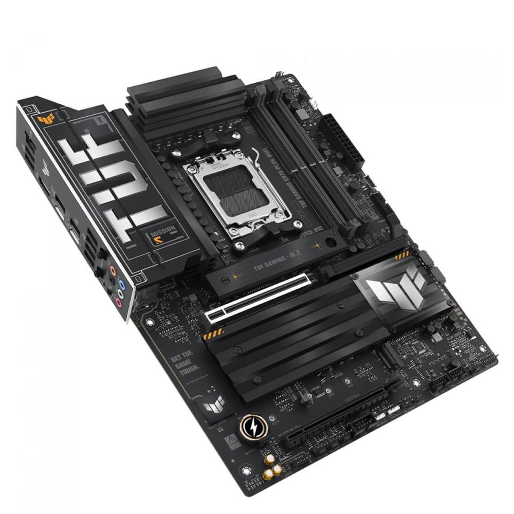 Placa Mãe Asus TUF Gaming X870-Plus WiFi, Chipset X870, AMD AM5, WiFi 7, ATX, DDR5 - 90MB1IU0-M0EAY0