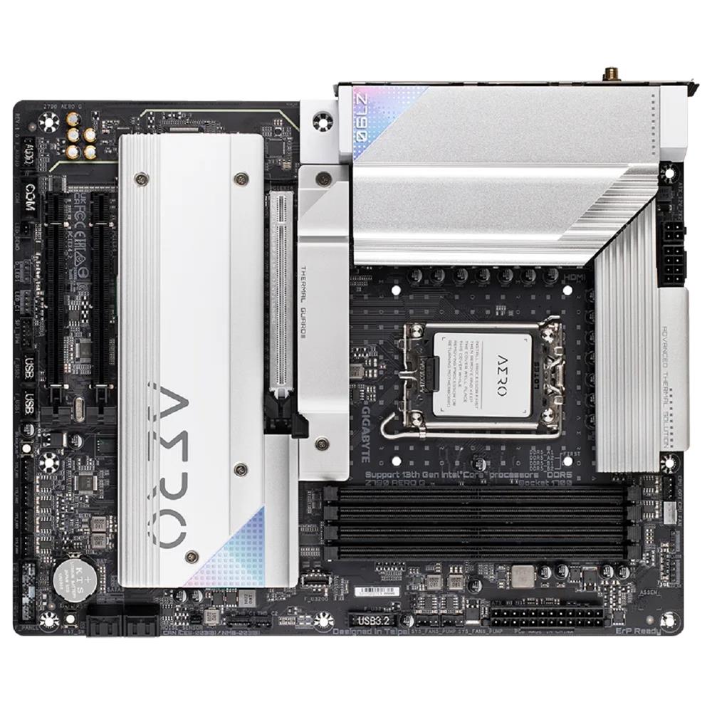 Placa Mãe Gigabyte Z790 Aero G, Chipset Z790, Intel LGA 1700, ATX, DDR5