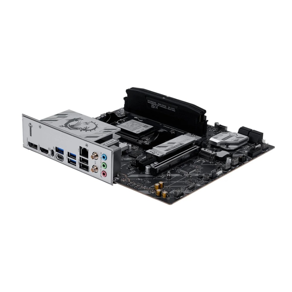 Placa-Mãe MSI B850M Gaming WiFi6E, AMD AM5, Micro ATX, DDR5, PCIe 4.0, M.2, Wi-Fi 6E