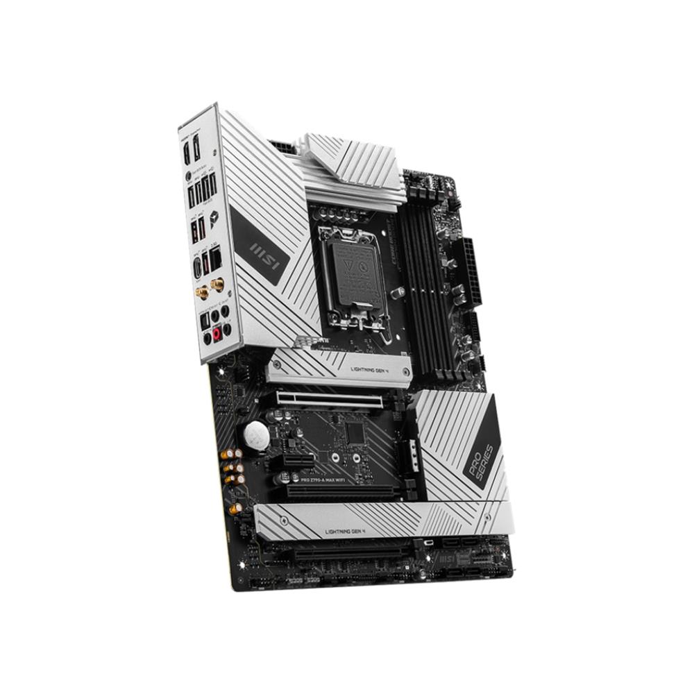 Placa Mãe MSI PRO Z790-A Max, ATX, DDR5, Wi-Fi, RGB, Bluetooth, HDMI, Displayport, M.2