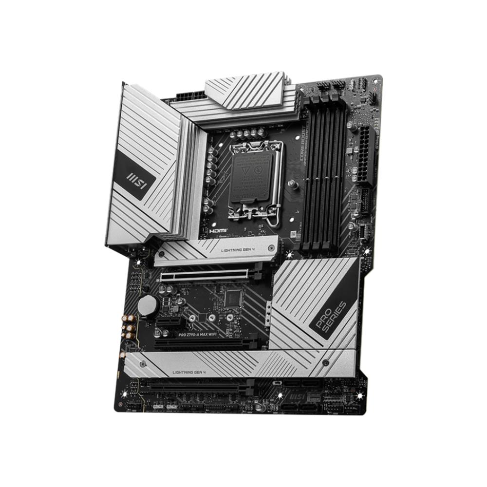 Placa Mãe MSI PRO Z790-A Max, ATX, DDR5, Wi-Fi, RGB, Bluetooth, HDMI, Displayport, M.2