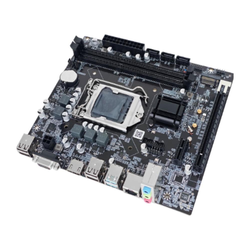 Placa-Mãe Yon, H110G327, Socket LGA 1151, DDR3, HDMI, VGA, Micro ATX, Intel H110, Preto