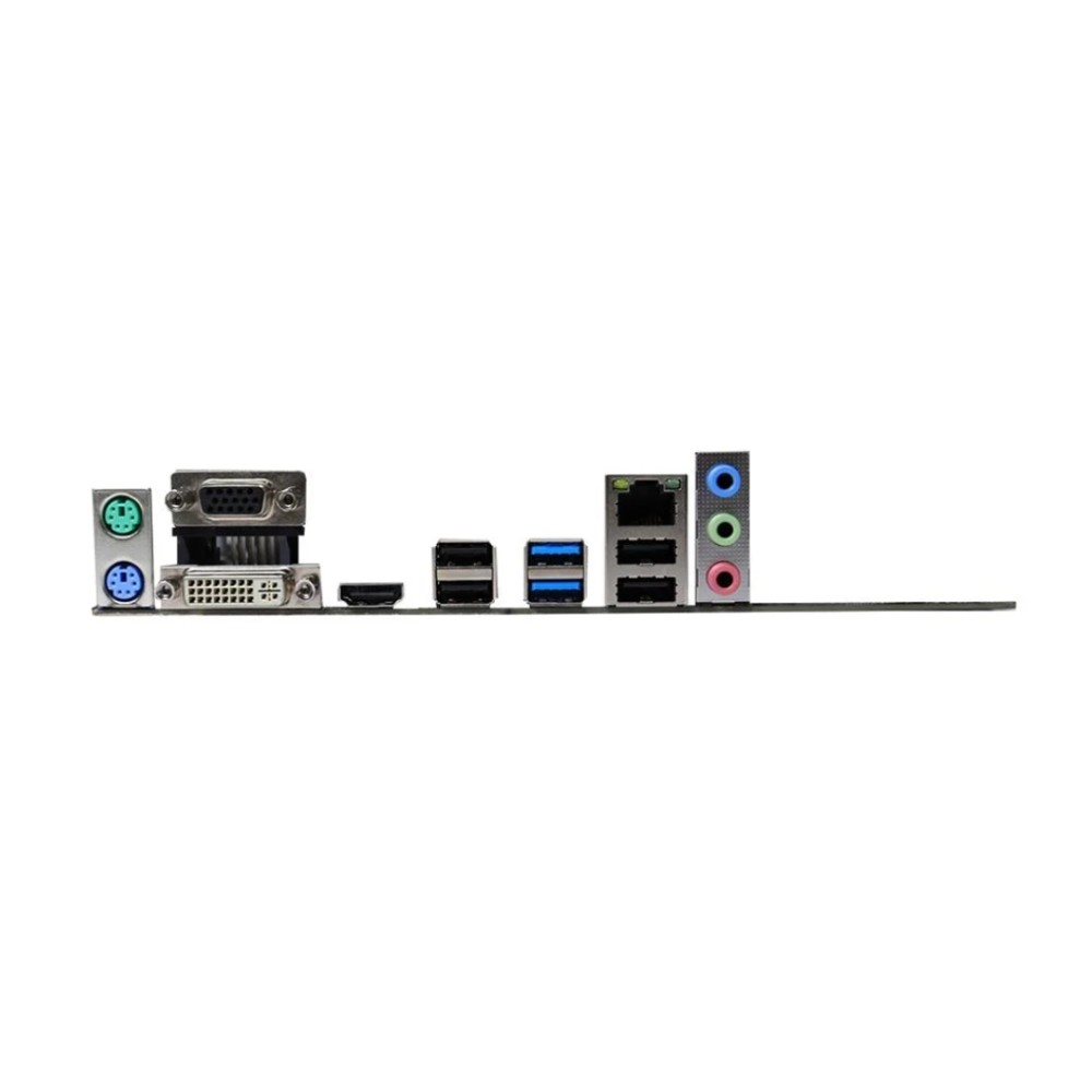 Placa-Mãe YON, Intel LGA1200, DDR4, Micro ATX, M.2 NVMe, Gigabit LAN, Preto, H510G587