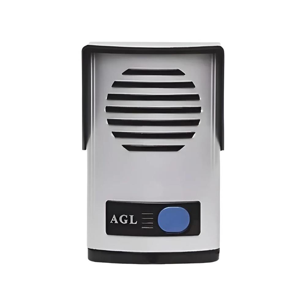 Porteiro Eletrônico AGL P-20 ABS, Comunicação de Porta, Cinza
