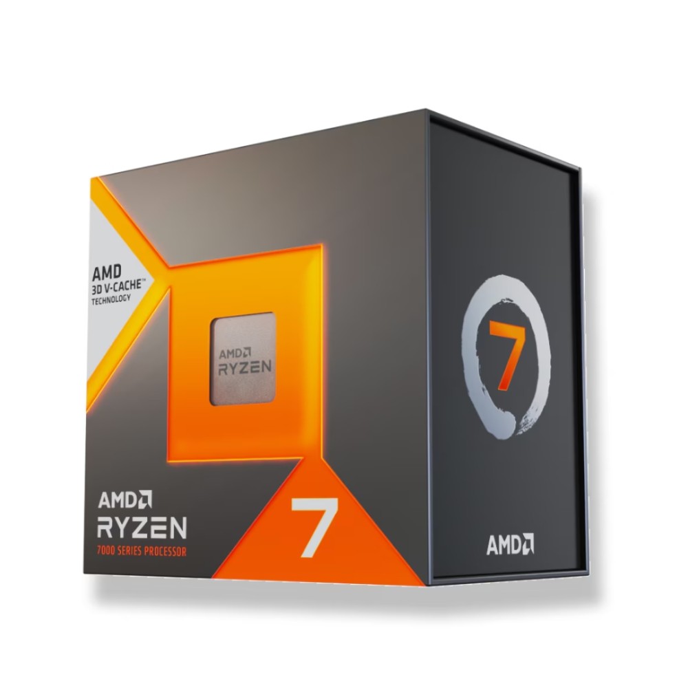 Processador AMD Ryzen 7 7700X3D, 8 Núcleos, 16 Threads, 4,0 GHz, Até 4,5 GHz, Cache 96 MB, Socket AM5