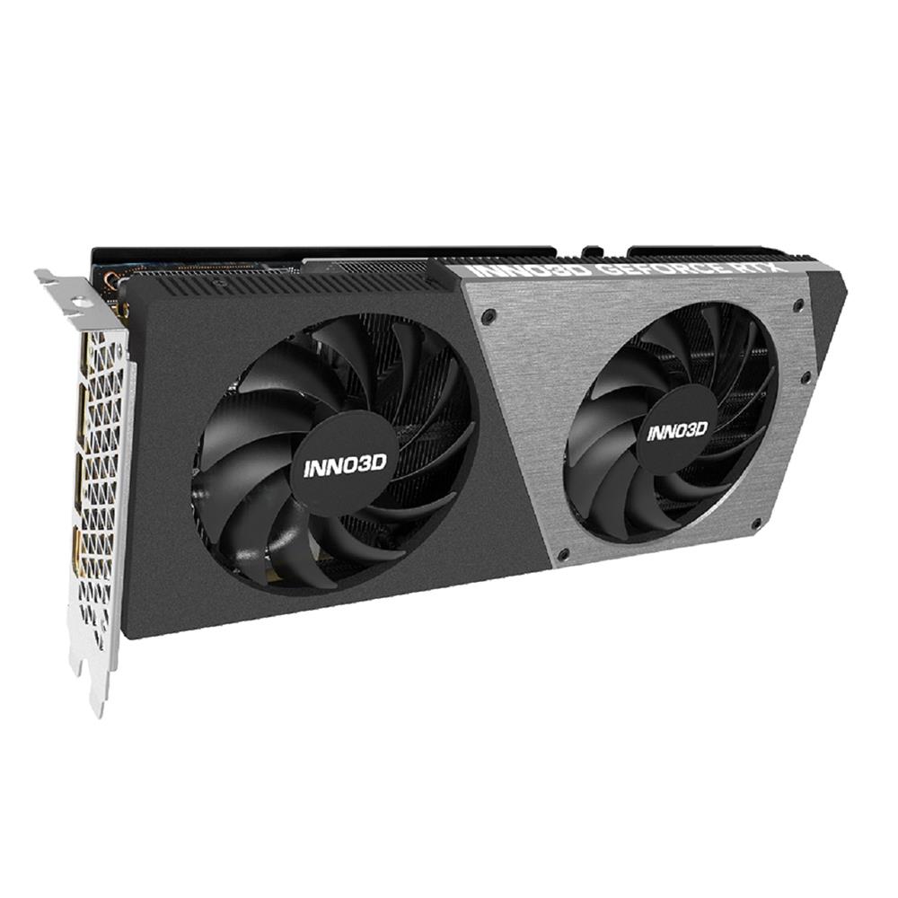 Placa de Video INNO3D GeForce RTX 4070 Twin X2 OC, 12GB, GDDR6X, 256-bit, N40702-12D6-179063N
