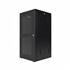 Rack de Piso Max Eletron, Padrão 19&#34;, Porta com Visor Acrílico, Chave, Tampas Laterais Removíveis, Ventilação Lateral, Base Fixa