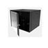 Rack Parede 19&#34; 8U P550 ESU Porta De Vidro Fibracem