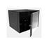 Rack Parede 19&#34; 8U P550 ESU Porta De Vidro Fibracem