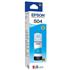 Garrafa de Tinta Epson Ciano, 6.000  Páginas, para EcoTank - T504222-BR