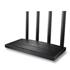 Roteador Archer AX12, AX1500, Wifi 6, Gigabit, Dual Band, WPA3, 4 Antenas, Preto