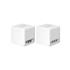 Sistema Mesh Mercusys Halo H60X, Wi-Fi 6 AX1500, 2 unidades, branco